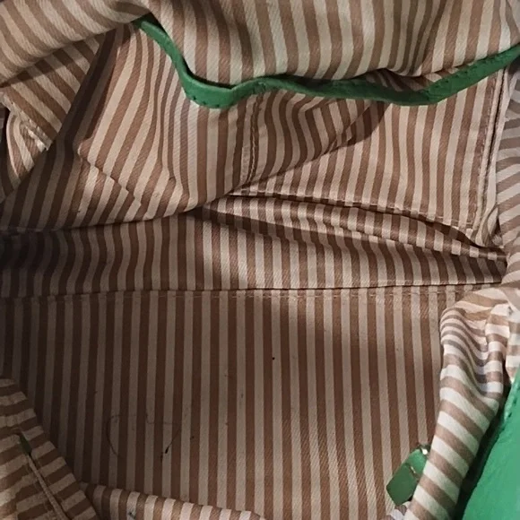 Kate Spade VGC Green 100% Cow Leather Shoulder Bag. Pebbled. - Picture 15 of 16